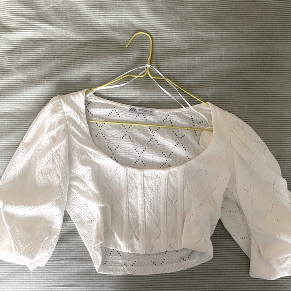 Zara Voluminous Corset Top - Picture 3 of 5